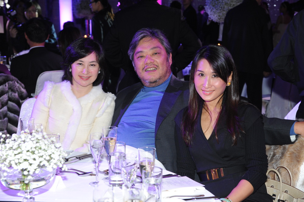 Pansy Ho, Peter Chan and Sandy Chan