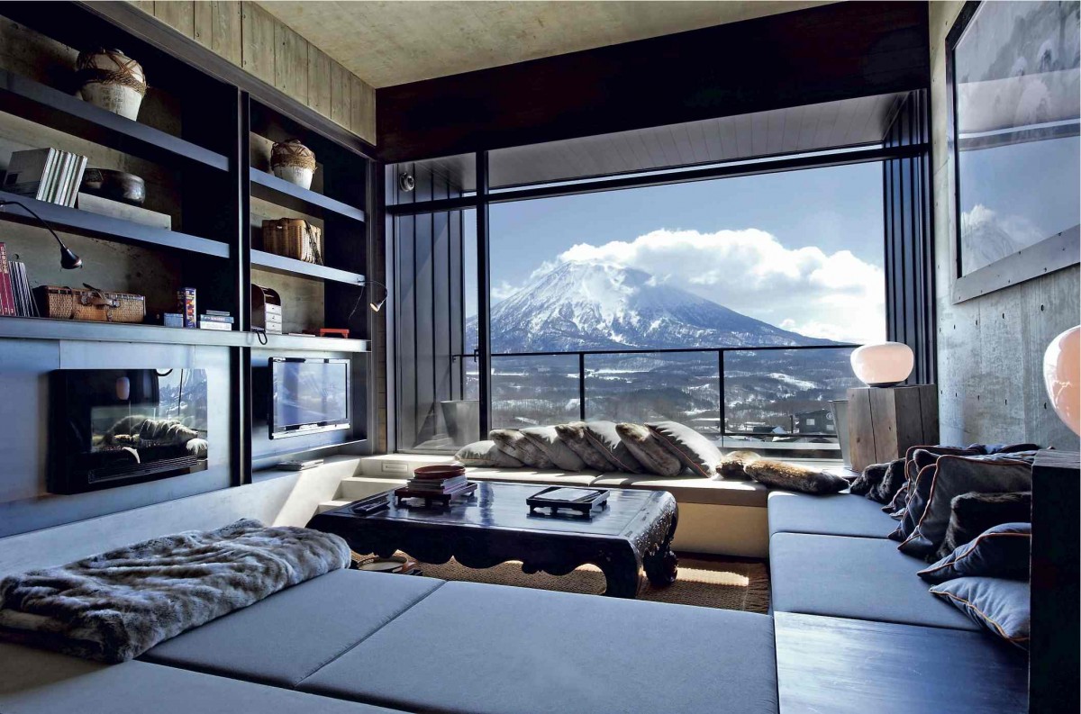 Mount Yotai from a lounge