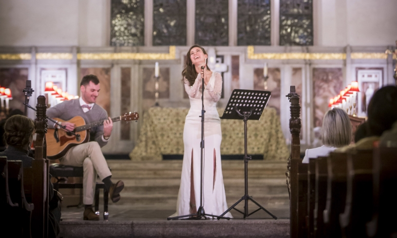 Celina Jade performing at 2014 event.jpg