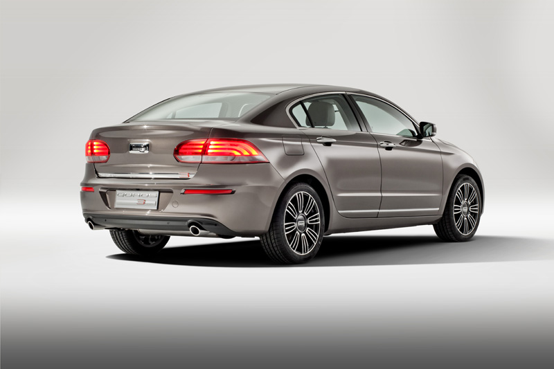 Qoros 3 Sedan in Geneva